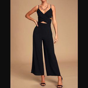 🆕Chic Black Cutout Jumpsuit